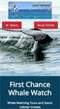 Mobile Screenshot of firstchancewhalewatch.com